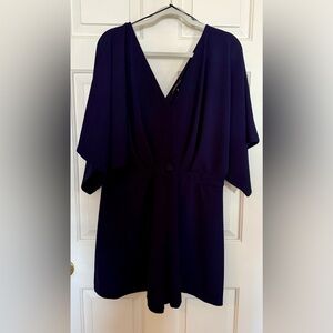 Symphony Navy Romper